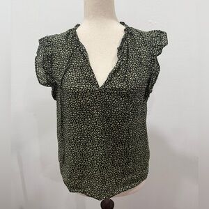 Steve Madden Black and Yellow top